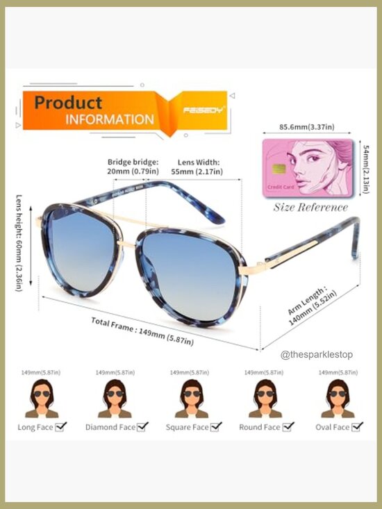 Retro Polarized Aviator Sunglasses with Classic Style main image 4